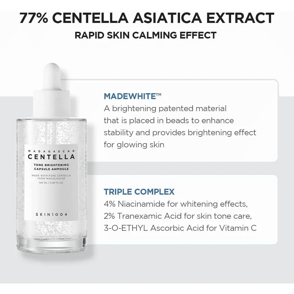 SKIN1400 Madagascar Centella Tone Brightening Capsule Ampoule - 100ml