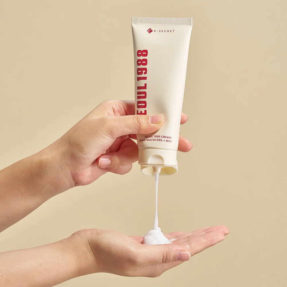 K-SECRET - SEOUL 1988 Cream: Snail Muccin 93% + Rice